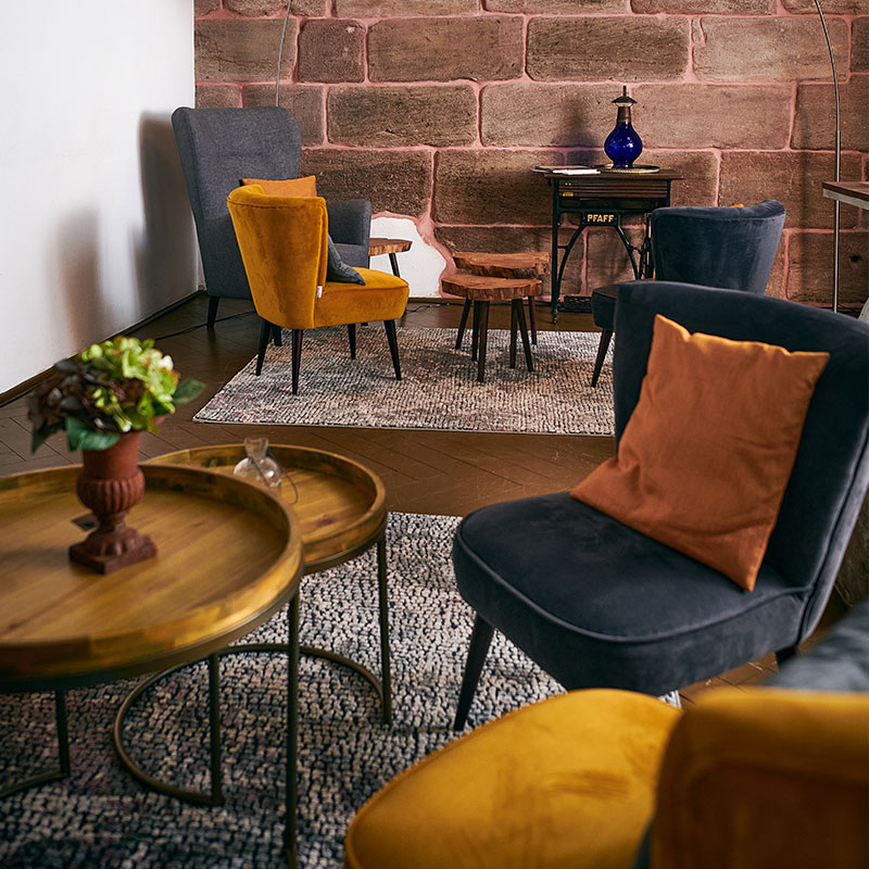 Der SCHWAN - Gäste-Lounge im Brauhaus